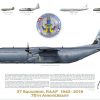 Lithograph ~ 37SQN 75th Anniversary 2018